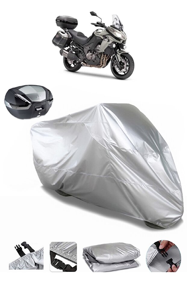 كاواساكي KLZ 1000 Versys - حقيبة ظهر مقاومة للماء ومتينة