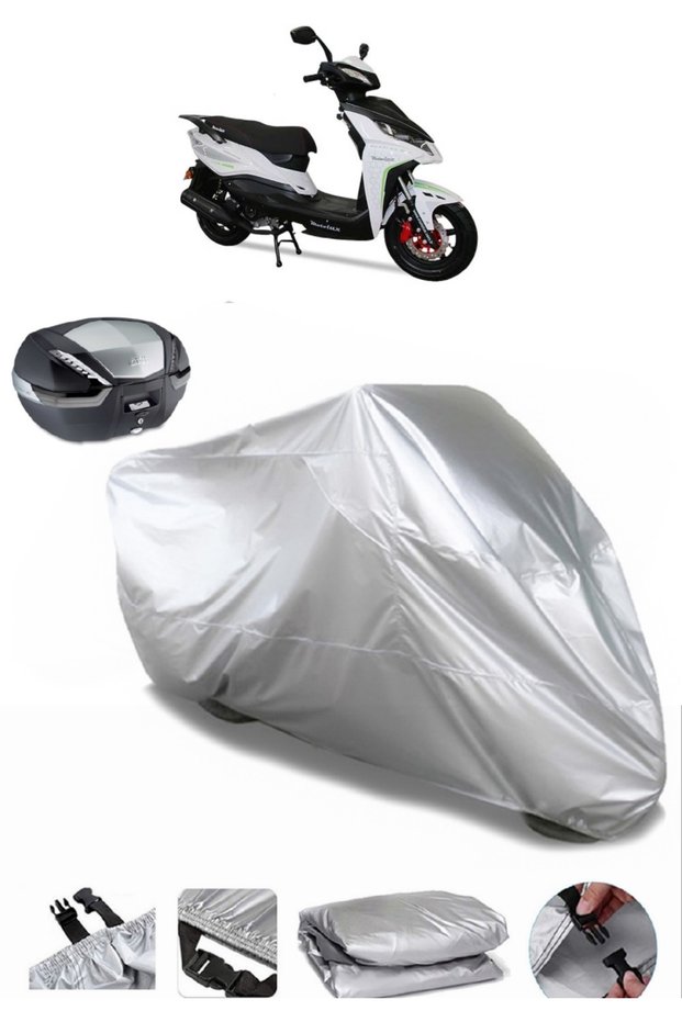 Motolux Rossi Rs Rear Bag Compatible Motorcycle Tarpaulin Luxury Quality Thick High Quality