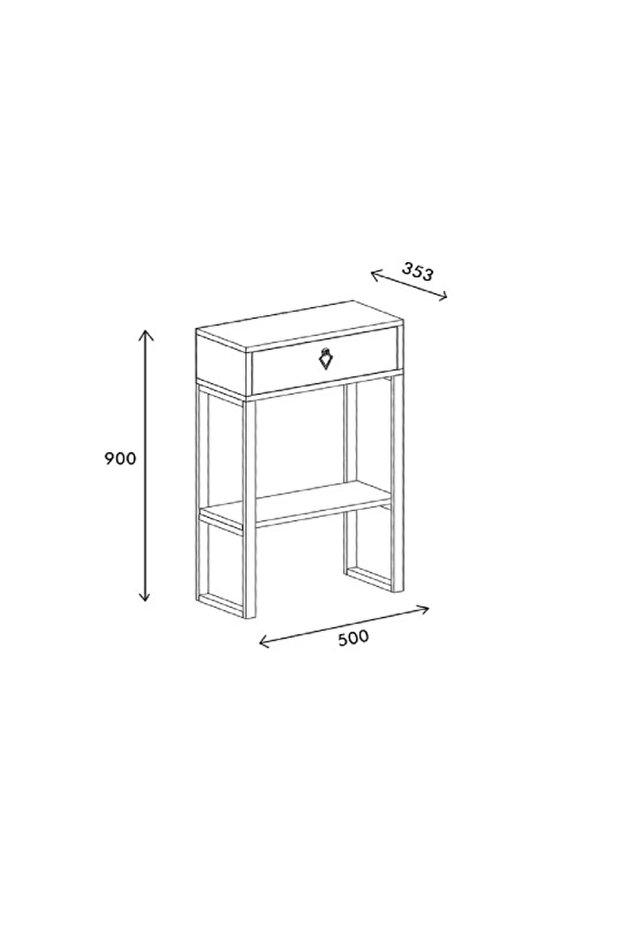 Dresuar Veroni Antrasit - 4