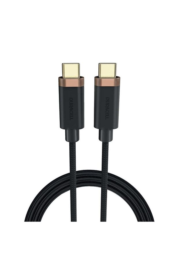 1m Lightning to USB-C Örgülü Şarj Kablosu - Siyah - 2