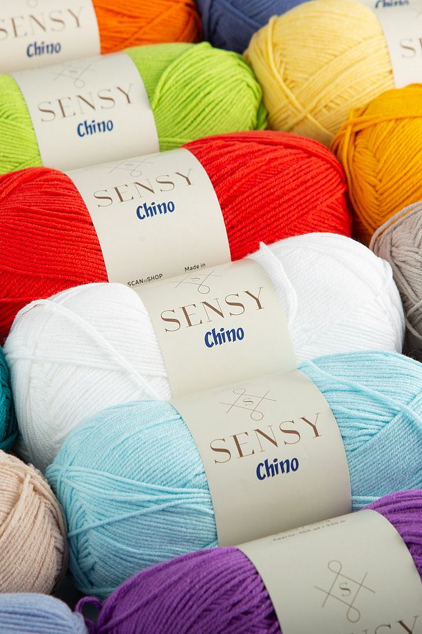Chino El Örgü İpi Kazak Bluz İpi Yelek Hırka İpi Tunik İp Amigurumi İpi Kot Mavisi 100 Gr - 330 M - 8