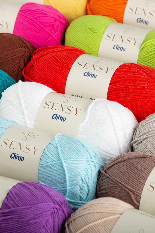 Chino El Örgü İpi Amigurumi İp Kazak Bluz Hırka Yelek İp Tunik İpi Sarı 100 Gr - 330 M - 7