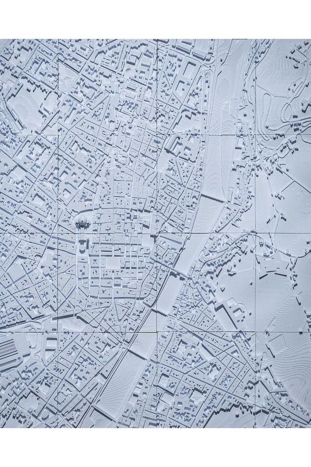 Florence Üç Boyutlu Şehir Silüeti Dekoratif Minimalist Duvar Tablosu Floransa Tablo 15CM - 5