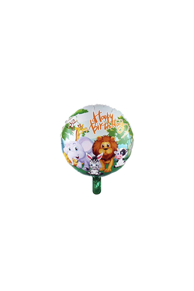Foil Balloon 18" Safari Happy Birthday