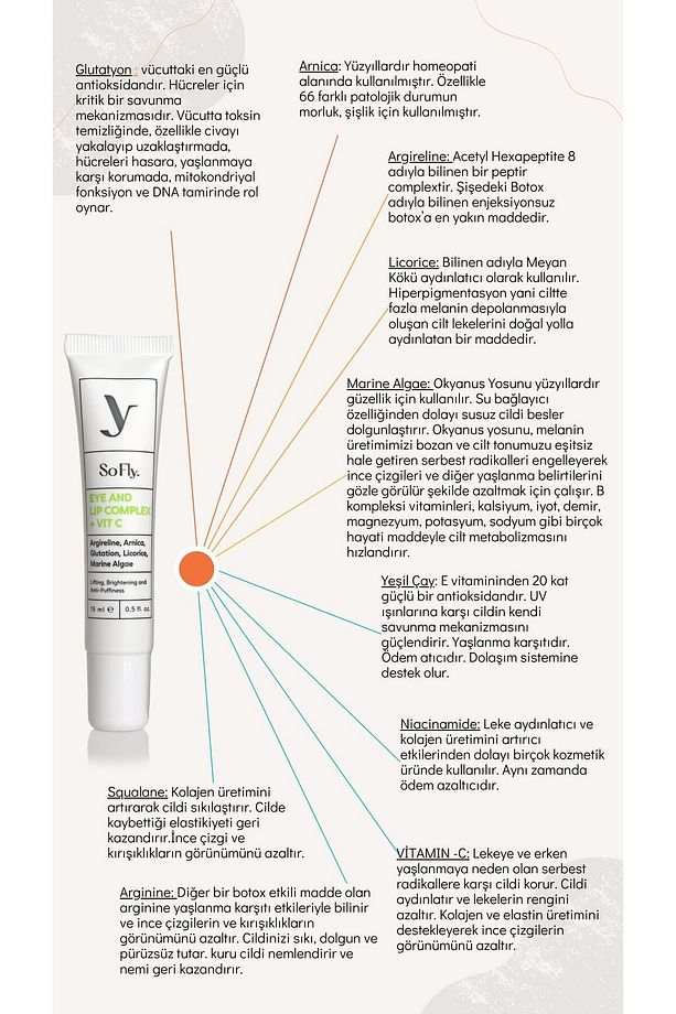 Eye And Lip Complex + Vit C Göz Kremi 15 Ml - 2