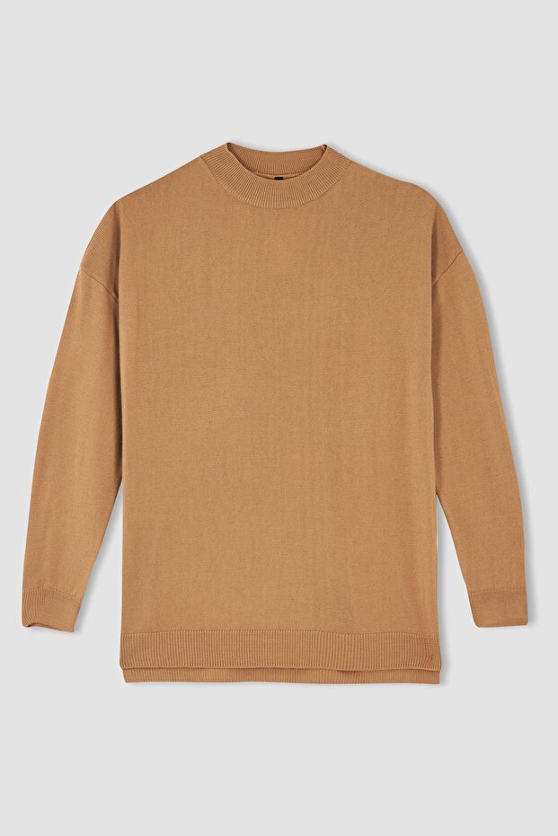 Regular Fit Yarım Balıkçı Yaka Tunik - 6
