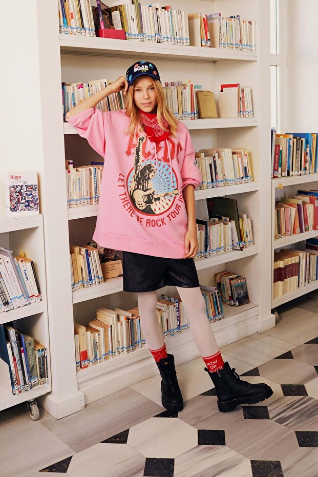 Coool Ac/dc Oversize Fit Kapuzenpullover - 2