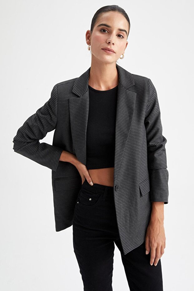 Loose Fit Blazer - 7