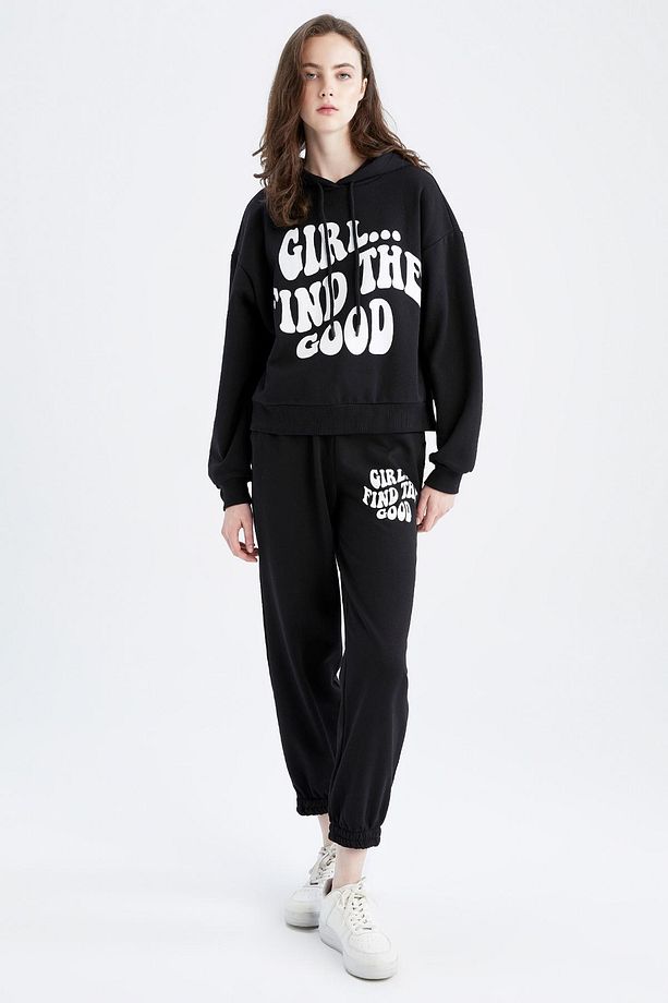Regular Fit Kapüşonlu Kalın Sweatshirt Y7695az22wn - 6