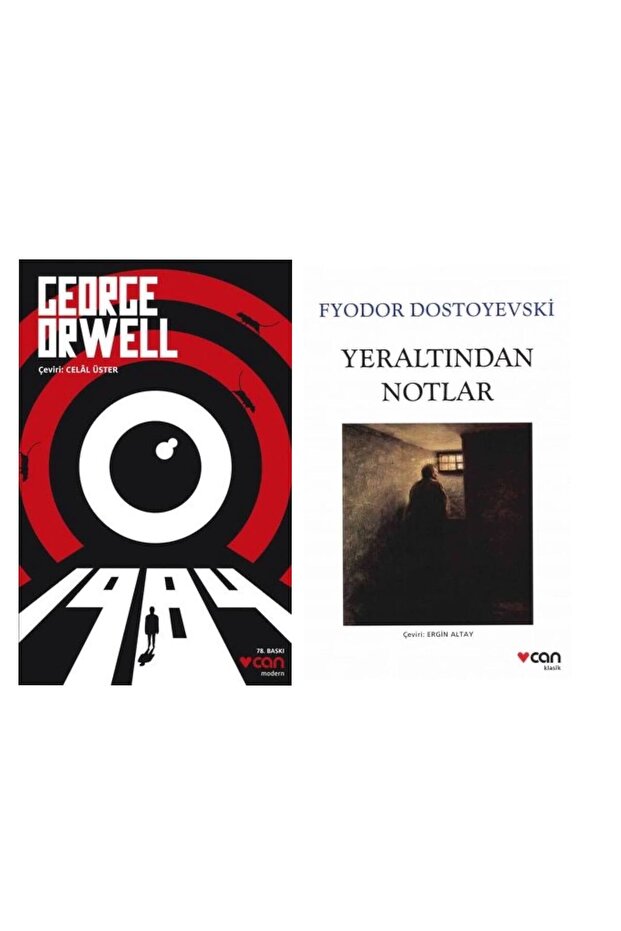 1984 - George Orwell - Notes from Underground - Fyodor Mihayloviç Dostoyevski