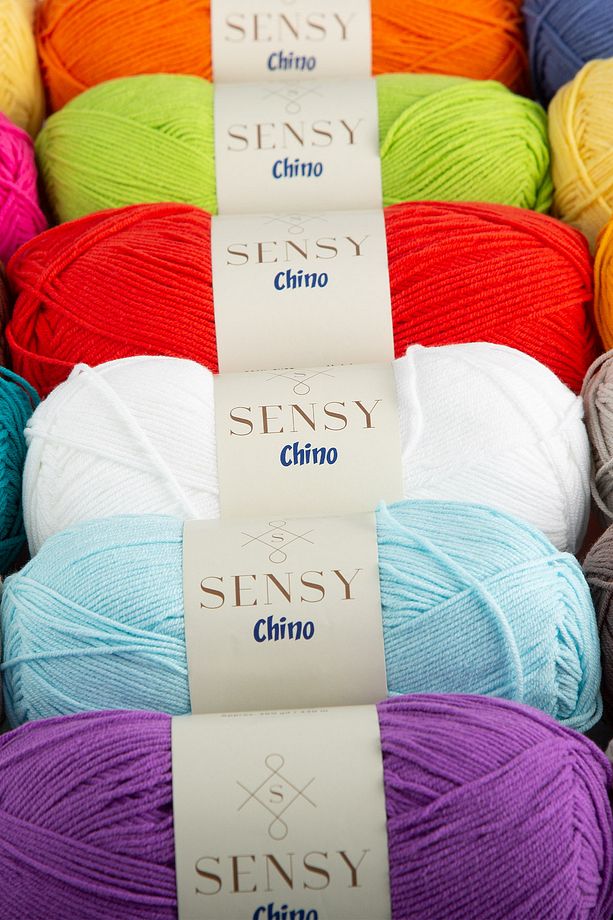 Chino El Örgü İpi Amigurumi İpi Kazak Bluz Hırka Yelek İp Tunik İpi Fuşya İp 100 Gr - 330 M - 4