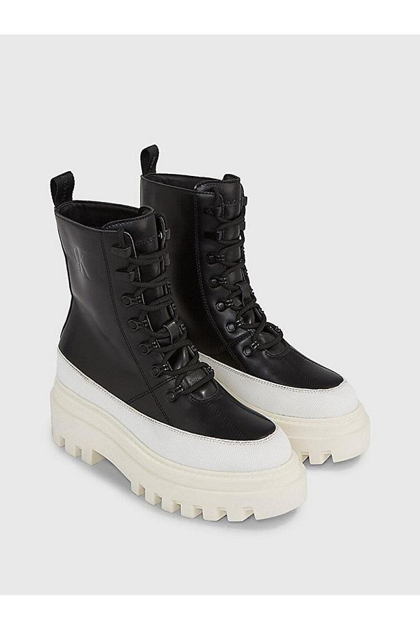 FLATFORM LACE UP BOOT LTH Kadın Bot - 2