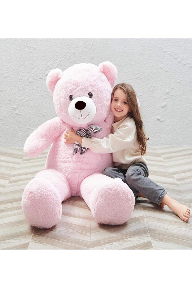 175 cm Papyonlu DEV Boy Peluş Ayı - % 100 YERLİ - 1