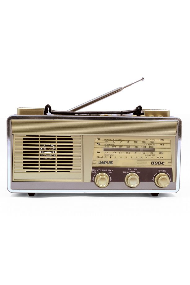 Nostaljik Görünümlü El Fenerli Radyolu Bluetooth Hoparlör Older - 3