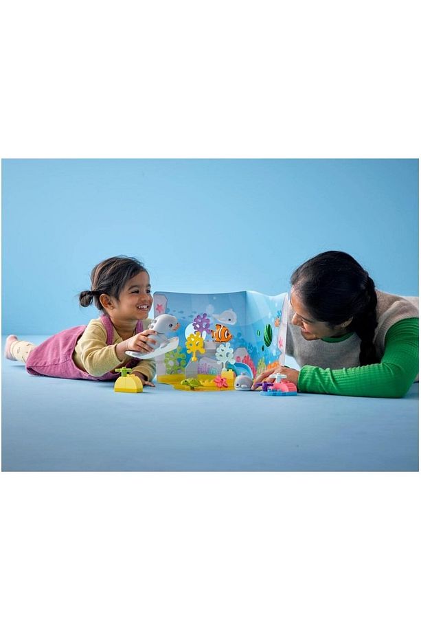 ® DUPLO® Vahşi Okyanus Hayvanları 10972 - 2 Yaş ve Üzeri Çocuklar için Yapım Seti (32 Parça) - 8
