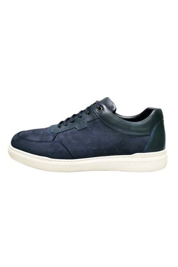 Large Size Casual Sneakers AU142 Navy Blue