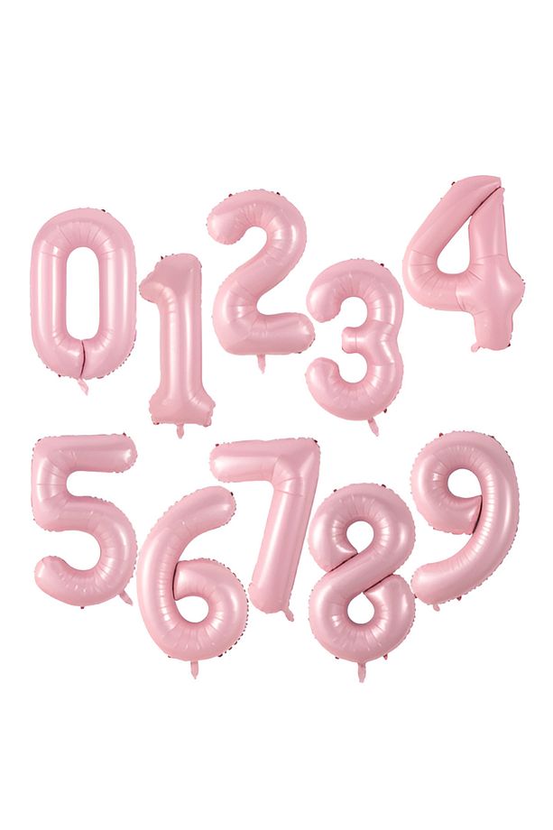 Barbie Folyo Balon Set Barbie Kalp Pembe 5 Yaş Balon Set Barbie Konsept Doğum Günü Set Yaş Balon Set - 6