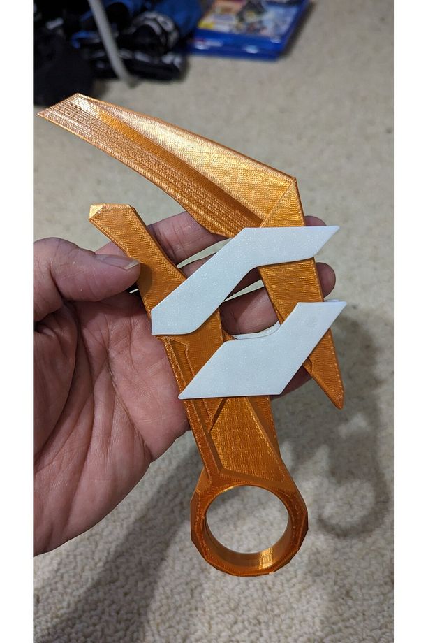 Valorant Asil Karambit Valorant Prime Karambit Katlanabilir Gerçek Boy - 3