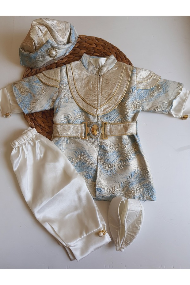 (clearing) 0 6 Months and 1 Year Old Mevlüt and Circumcision Clothing Mevlütlük Circumcision Set