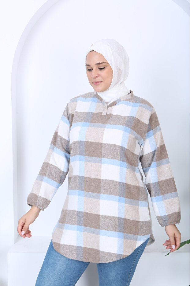 تونيك مريح بقصة حطام فضفاضة - 4