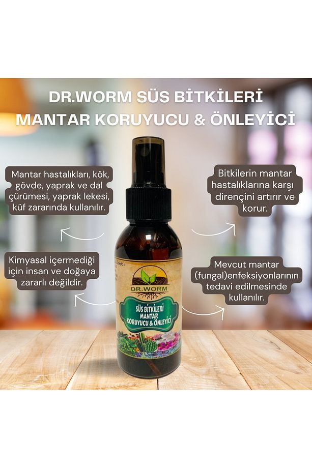 Süs Bitkileri Mantar Koruyucu & Önleyici (orkide, Çiçekli &çiçeksiz, Kaktüs&sukulent) 100 Ml - 1