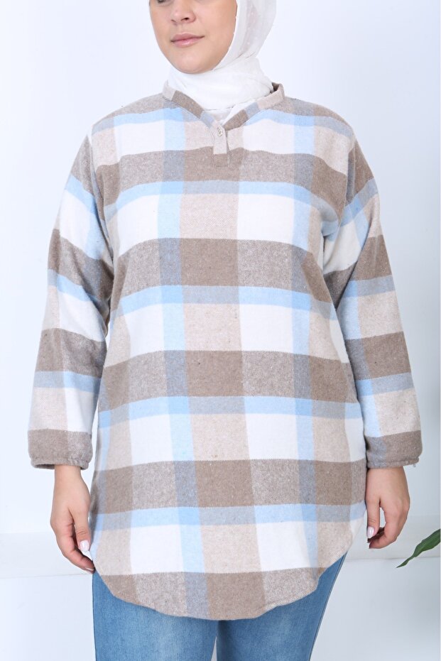 تونيك مريح بقصة حطام فضفاضة - 6