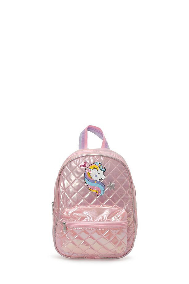 Unıcorn Kapitone BPCK 3PR Pembe Kız Çocuk Sırt Çantası - 1