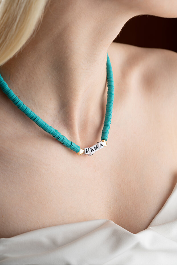 Fimo Mama Necklace - 4