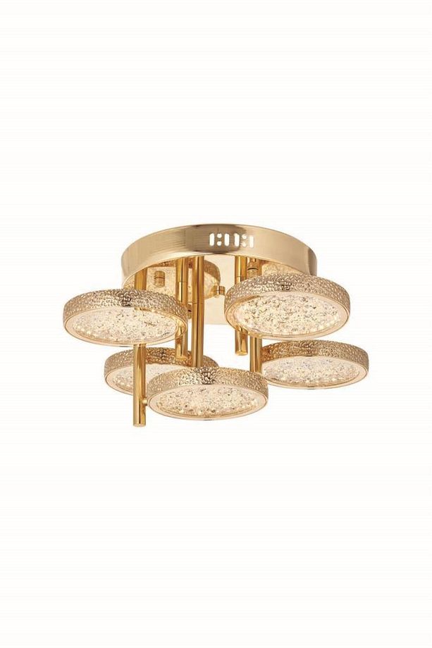 1207-5 GD 5 li Sarı Led Avize - 2