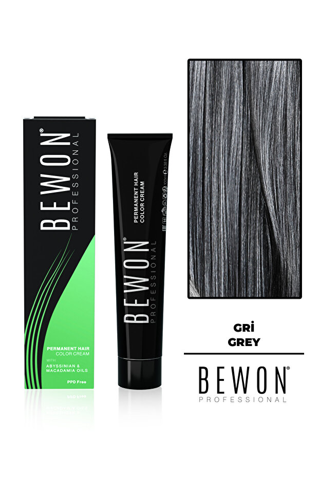 Saç Boyası - Gri - Grey - 1