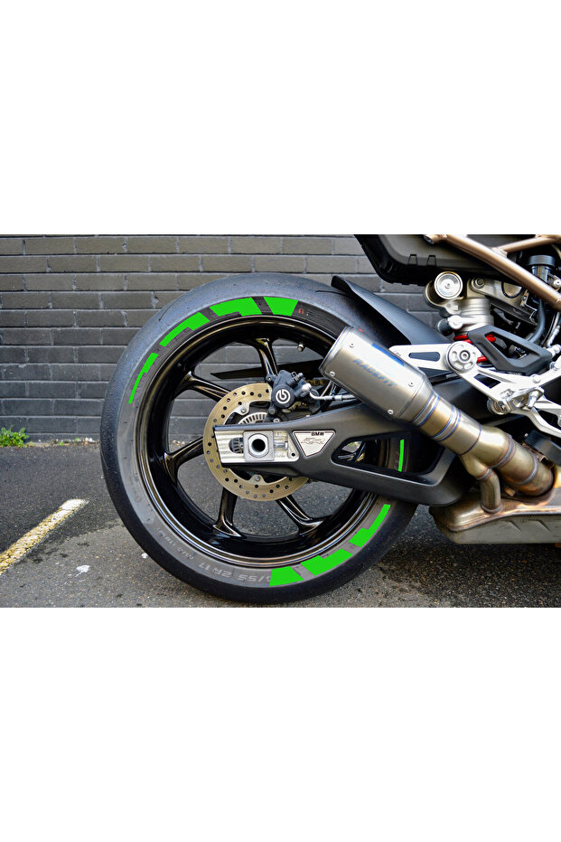 Motorcycle & Vehicle 3d Auto Tire Wheel Lettering Stripe Sticker Rigging| Auto Sticker Strip 4 Pieces 2.5 cm