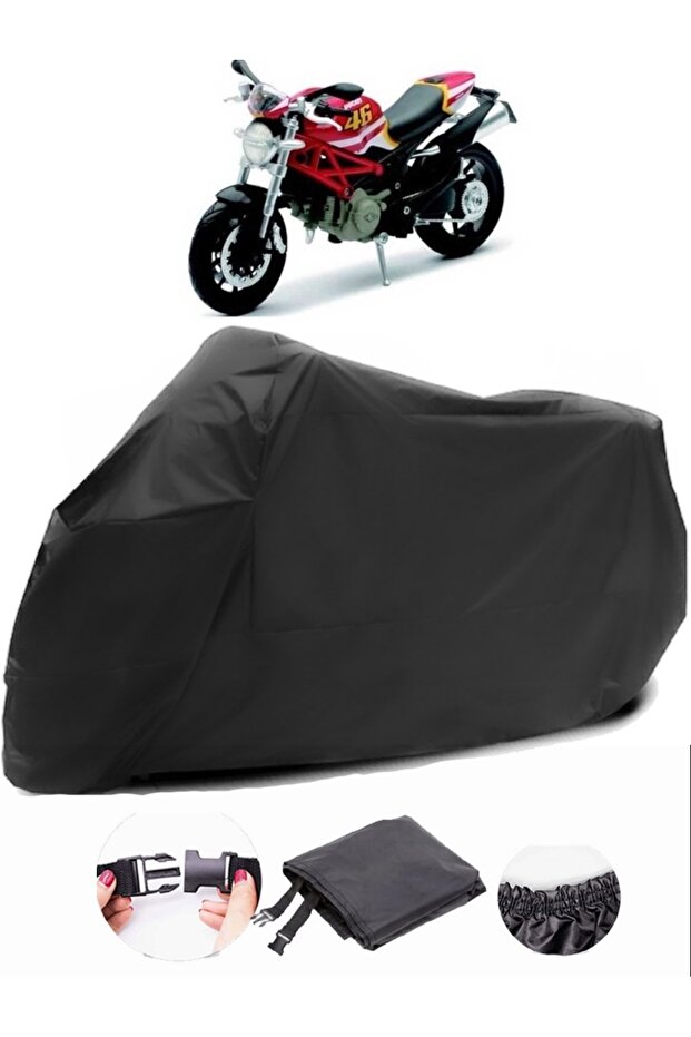 Ducati Monster 796 Black Motorcycle Tarpaulin Waterproof Durable Fabric