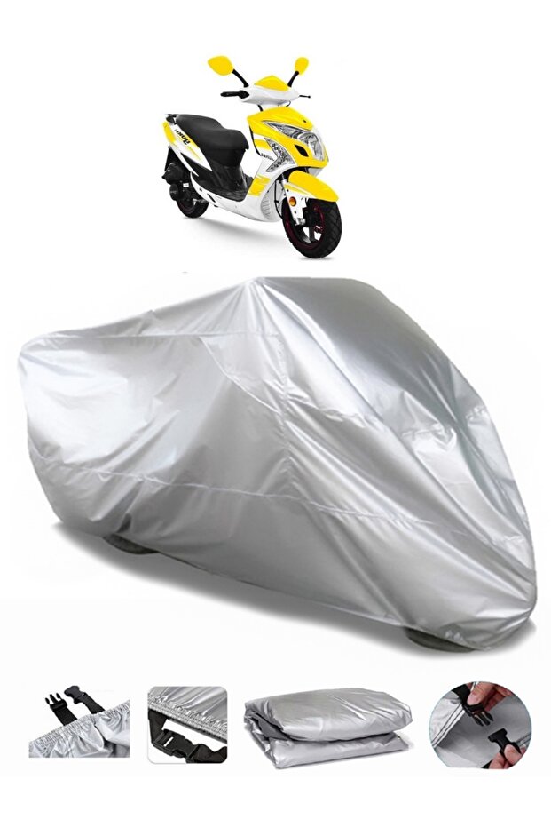 Yuki YB 150 Jumbo Motorcycle Tarpaulin Luxury Quality Thick High Quality