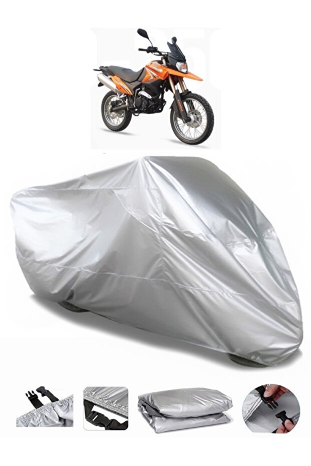 Kadırga KD-250GY Motorcycle Tarpaulin Luxury Quality Thick High Quality