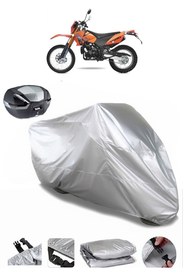 Yuki YK250GY-7 Scout Backpack Compatible Motorcycle Tarpaulin Luxury Quality Thick High Quality