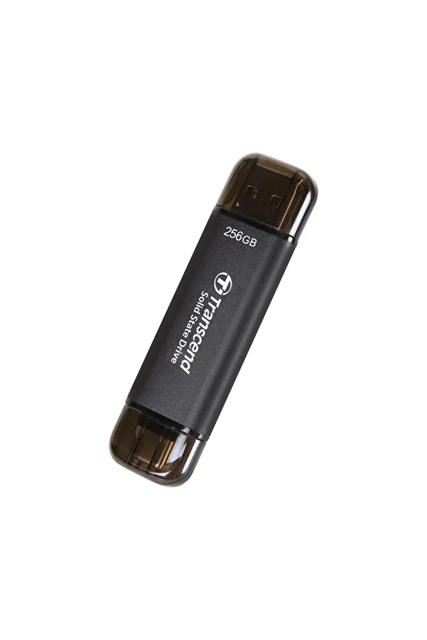 TS256GESD310C 256GB,USB/Type-C Taşınabilir Harici SSD Siyah - 1