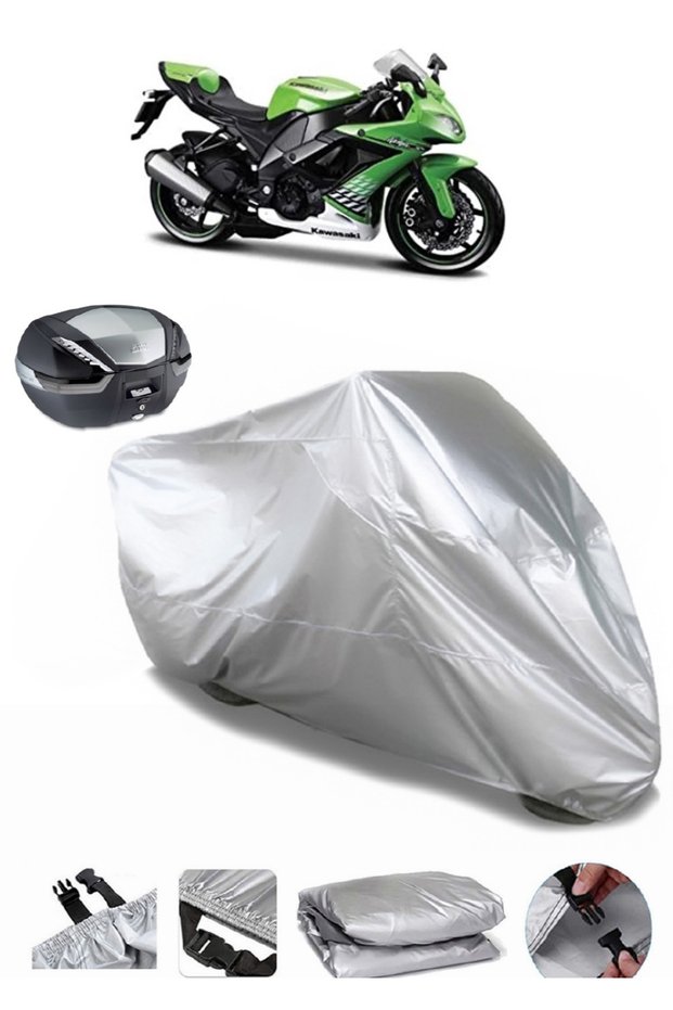 Kawasaki Ninja ZX-10R Rear Bag Compatible Motorcycle Tarpaulin Luxury Quality Thick High Quality