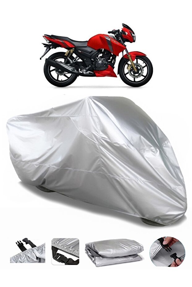 القماش المشمع للدراجات النارية TVS Apache RTR 150 ذو جودة فاخرة وسميكة عالية الجودة