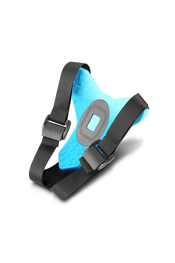 5 Parça Aksiyon Kamera Tutucu Jaw Mount Motor Kask Çene Tutma Aparatı Mavi - 4