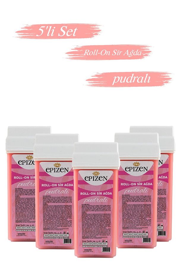 Pudralı Roll-On Kartuş Ağda 5 Adet - 1