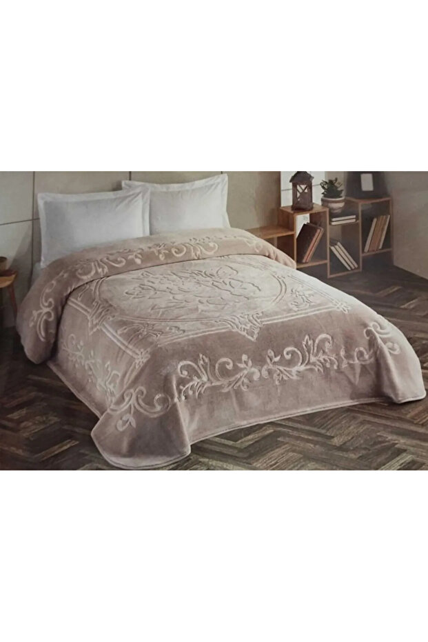 بطانية مفردة سميكة منقوشة
