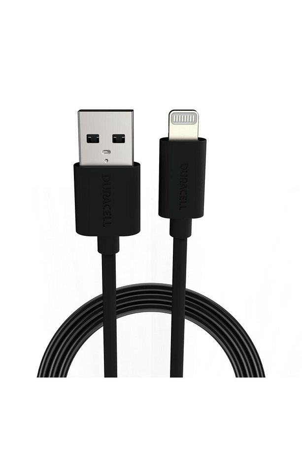 1m Lightning to USB-A Şarj Kablosu  uyumlu - Siyah - 2