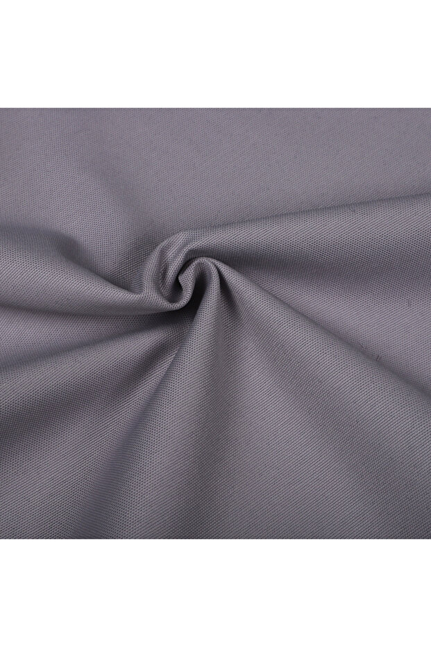 Duck Cloth Punch Linen Fabric Gray 50x180 Cm