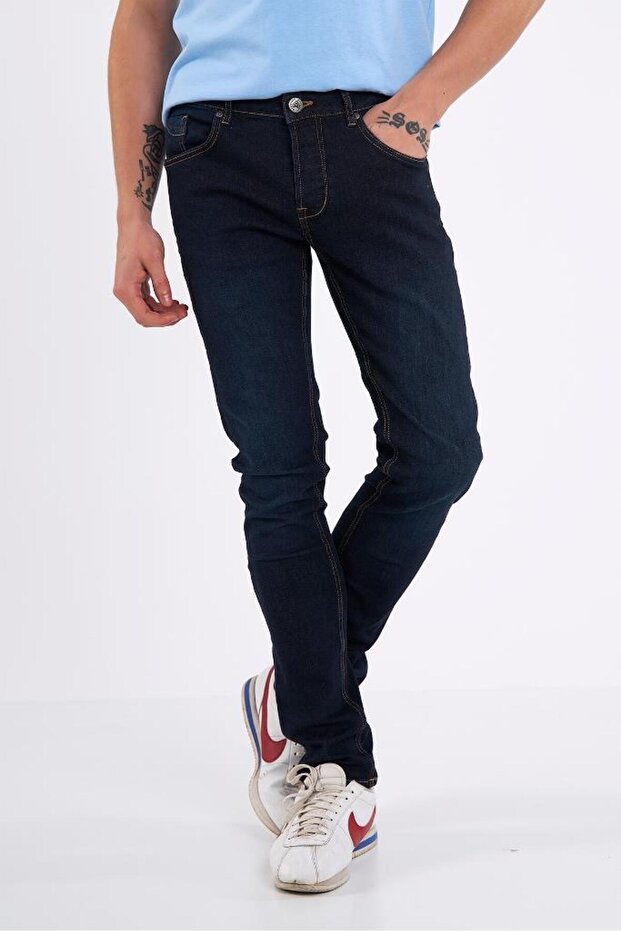 بنطلون أسيرتيفو من الدنيم - 2