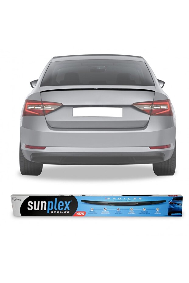 Skoda Superb Spoiler Pianoblack Spoyler - 1