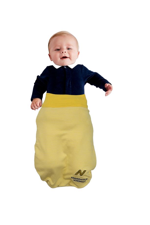 Outlet Ihraç Fazlası Kız-erkek Bebek Yarım Torba Uyku Tulumu 1,5 Tog / Sarı - 2