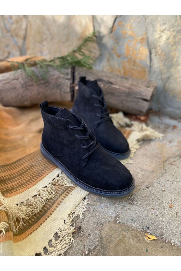 Süet Kadın Bot - 1