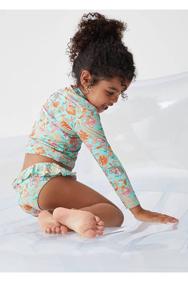 Çiçekli bikini altı - 4