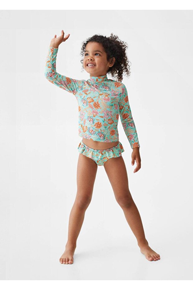 Çiçekli bikini altı - 2