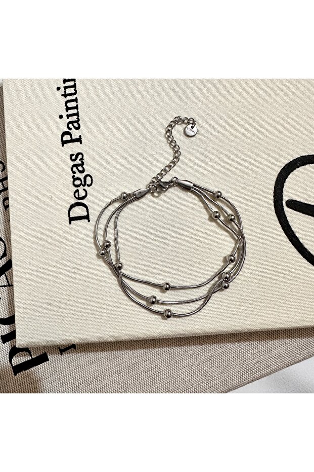 Steel Ball Chain Bracelet